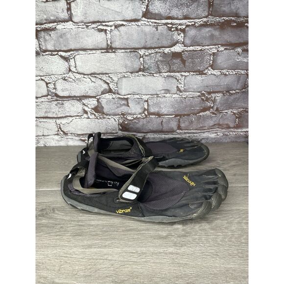 Vibram FiveFingers Black Synthetic Barefoot Running Shoes Men’s Sz 46EU/12.5M US main image 4